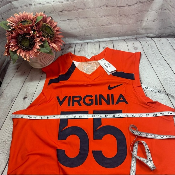NWT Nike hyperlite H8 lacrosse Dri-FIT Jersey men's sz L virginia cavaliers - Picture 6 of 6